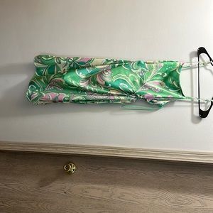 Funky print formal dress